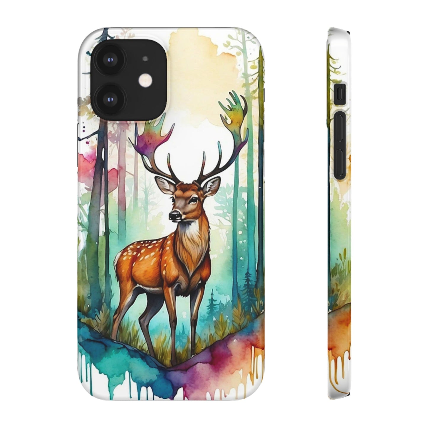 Deer Art Paint Snap Case - Colorwink