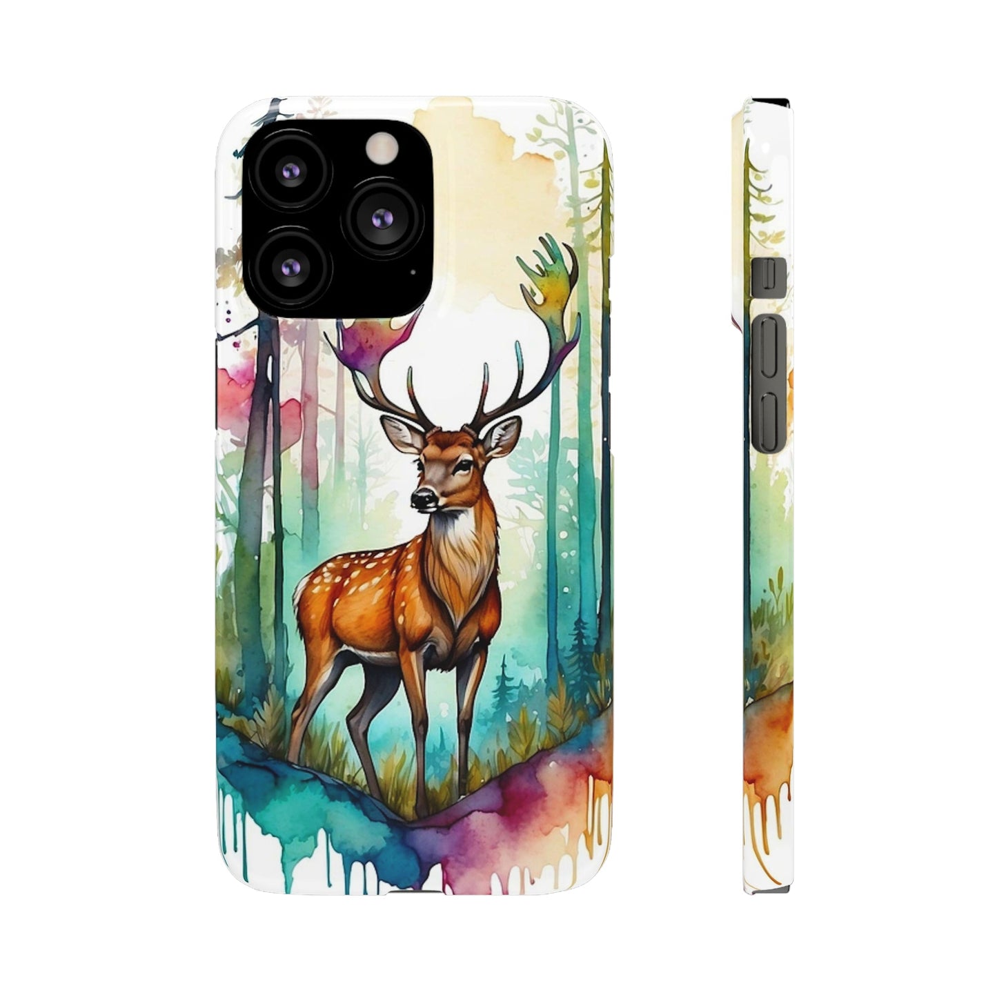 Deer Art Paint Snap Case - Colorwink