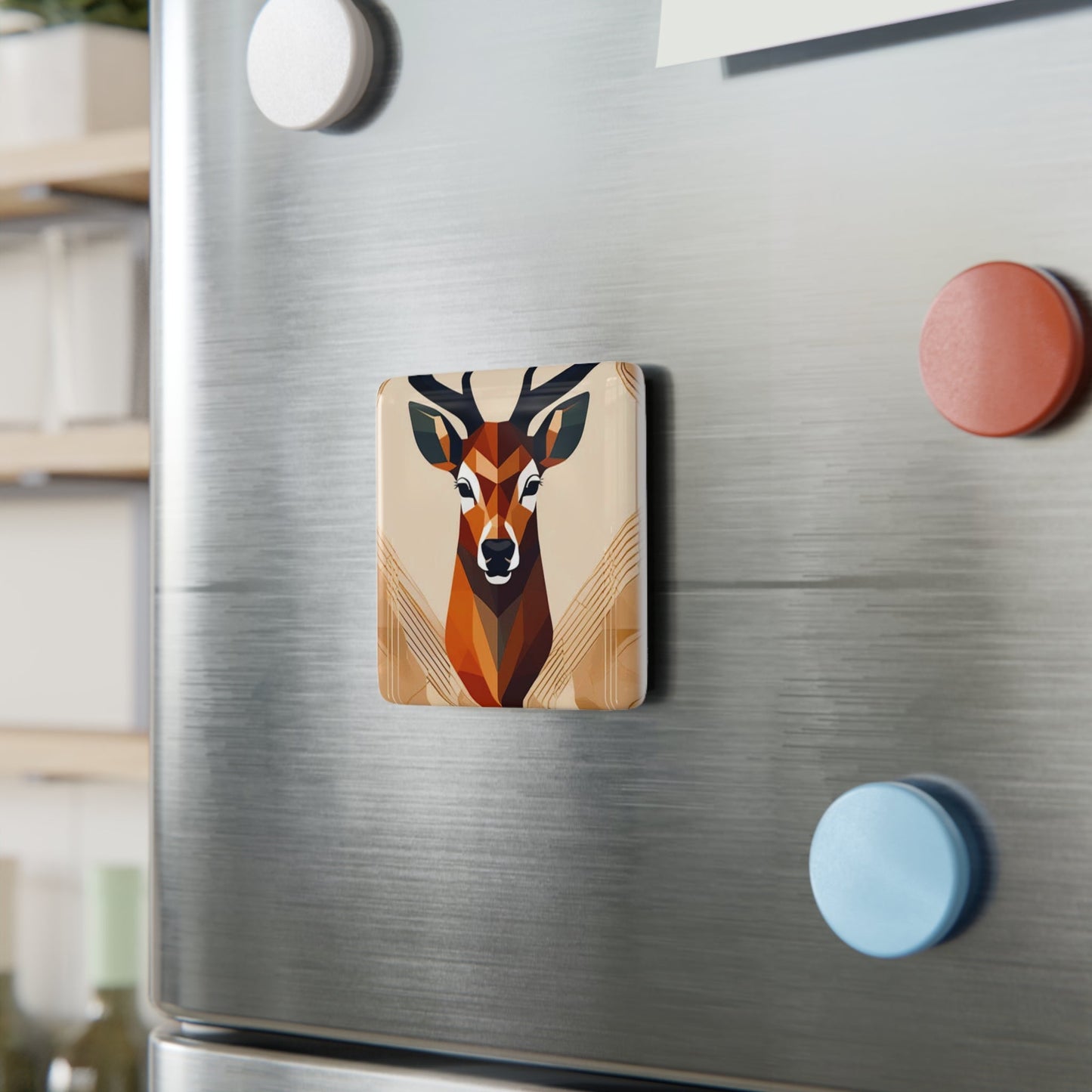 Deer Fridge Magnet - Colorwink