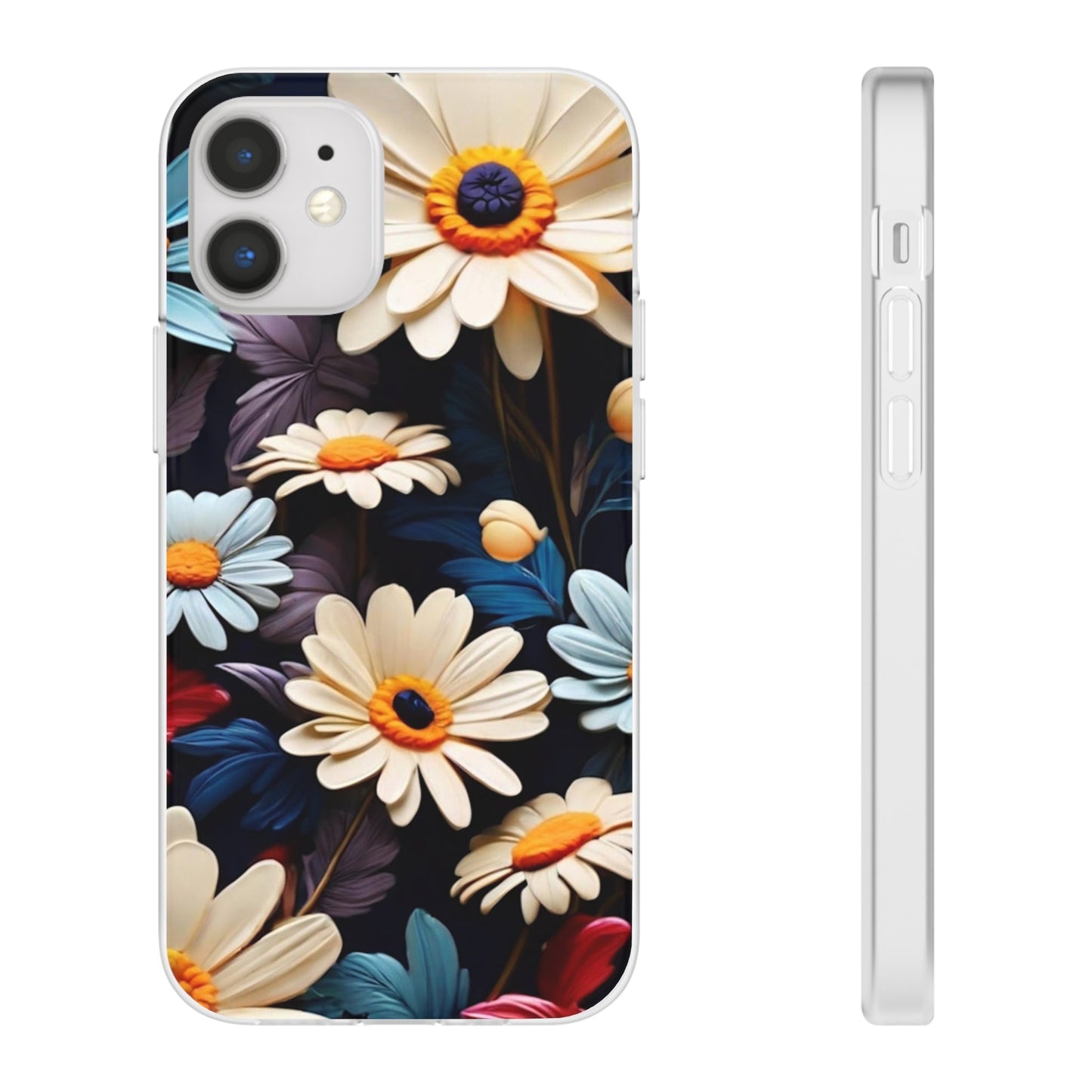 Delightful Floral Daisies Flexi Case - Colorwink