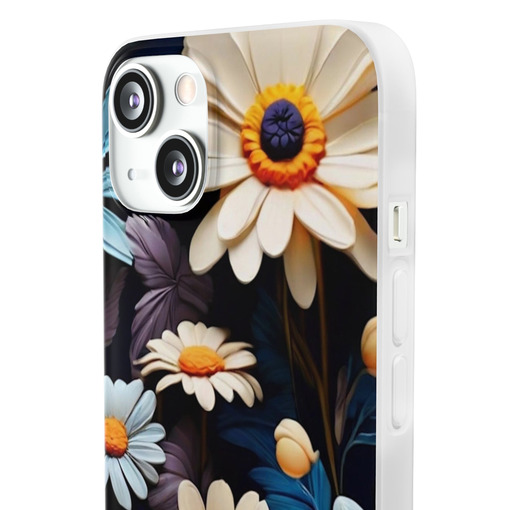 Delightful Floral Daisies Flexi Case - Colorwink