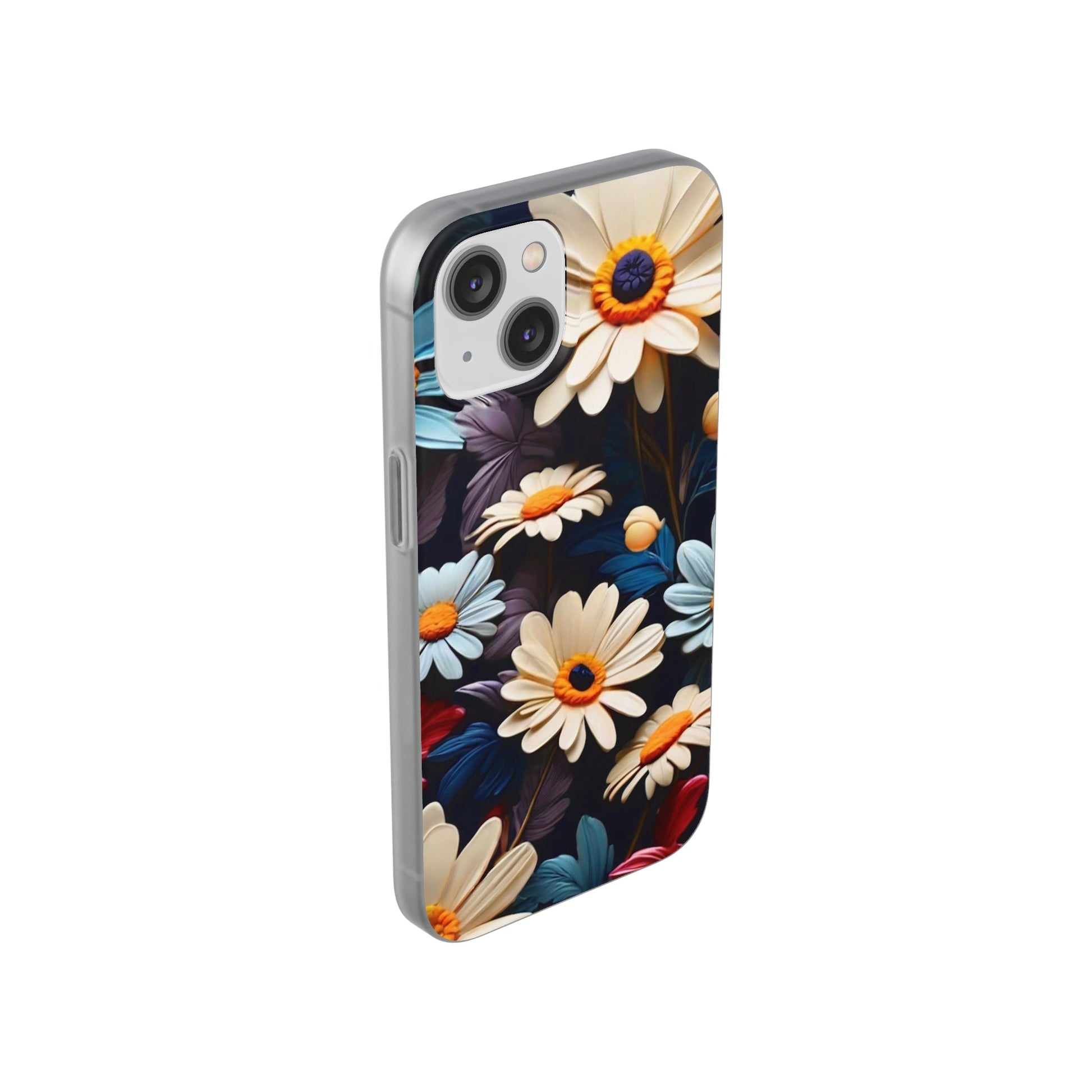 Delightful Floral Daisies Flexi Case - Colorwink