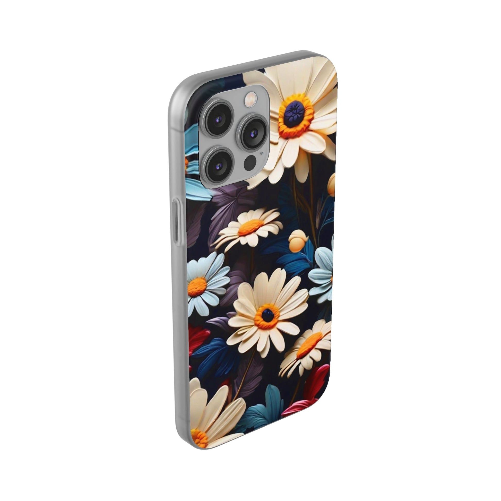 Delightful Floral Daisies Flexi Case - Colorwink