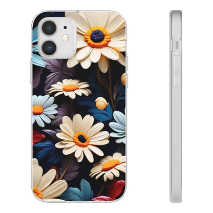 Delightful Floral Daisies Flexi Case - Colorwink