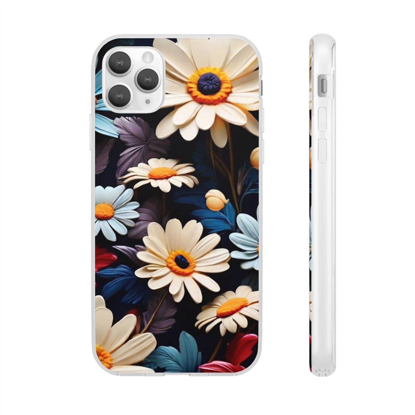 Delightful Floral Daisies Flexi Case - Colorwink