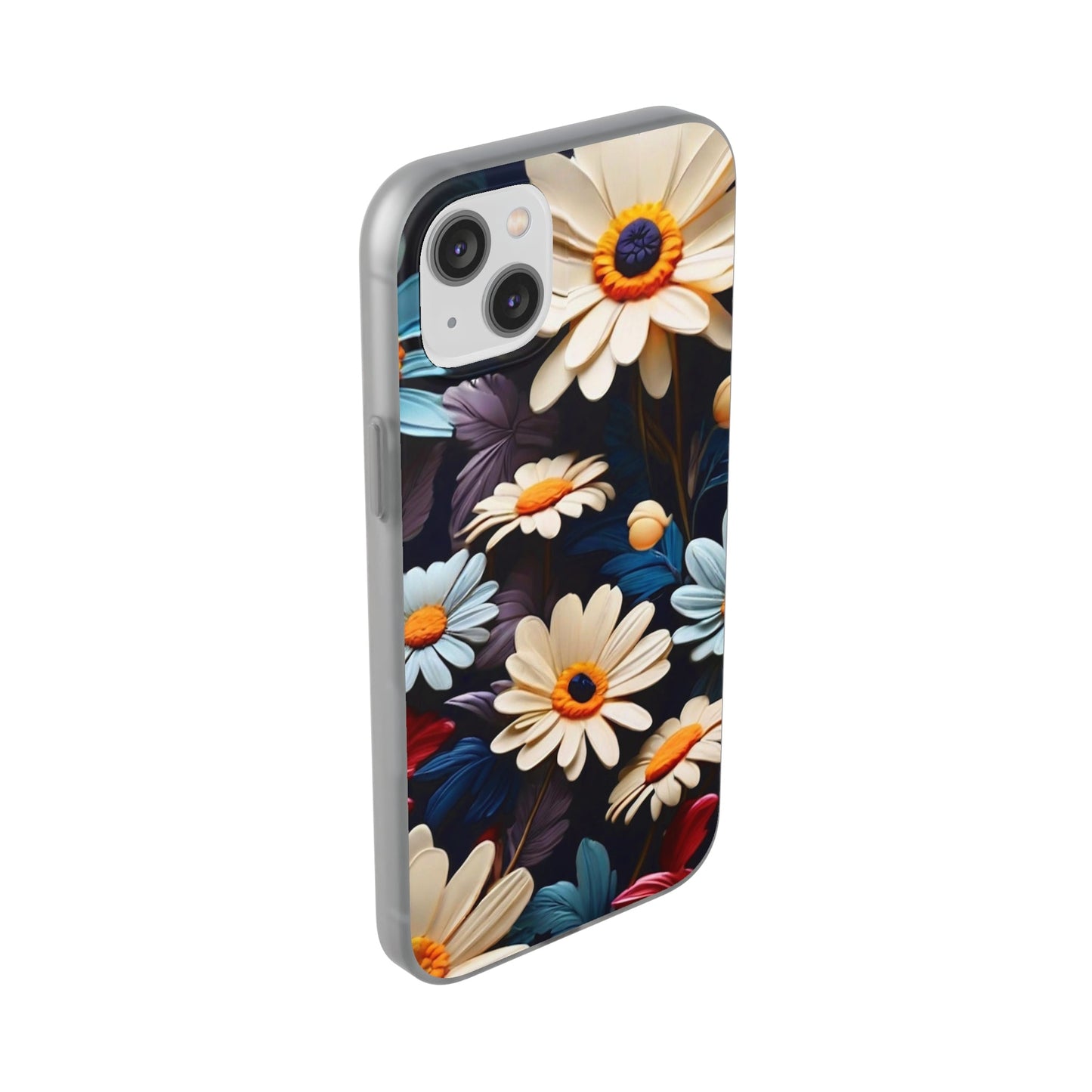 Delightful Floral Daisies Flexi Case - Colorwink