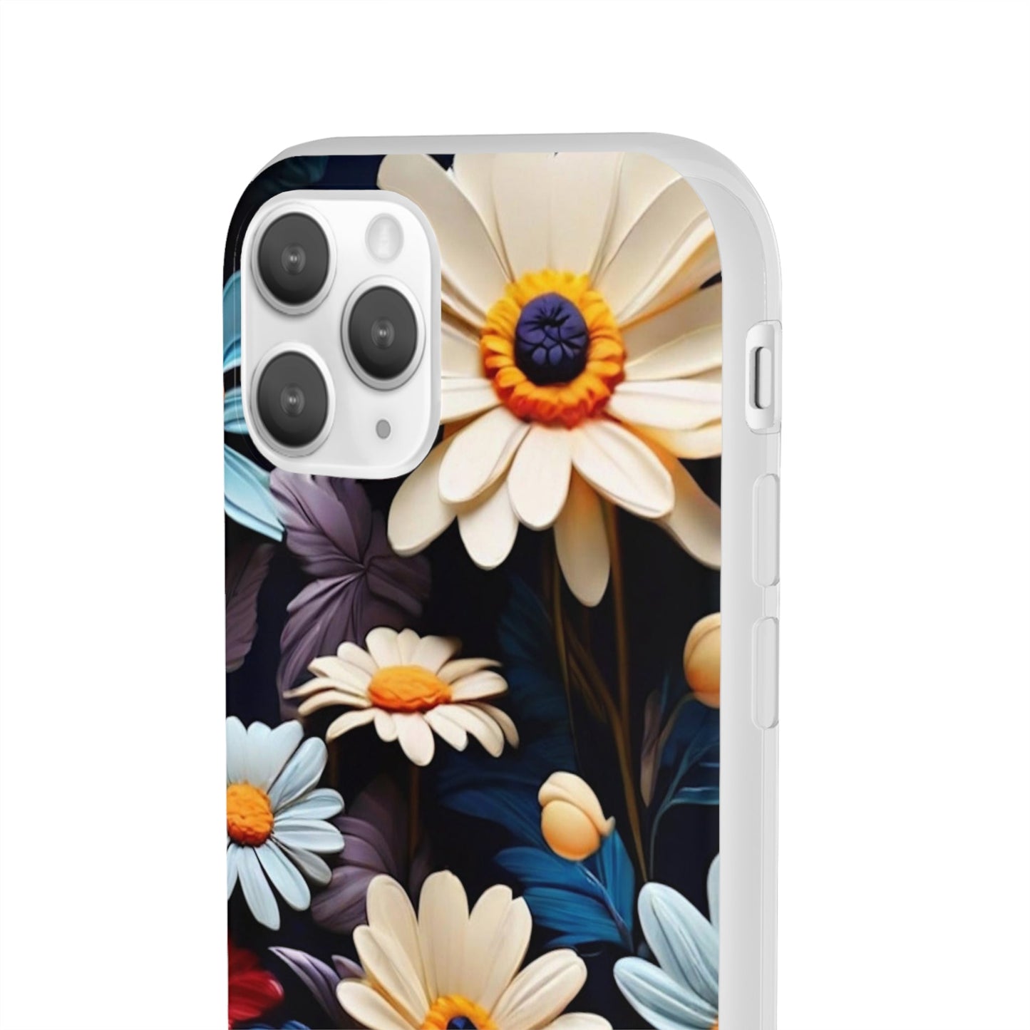 Delightful Floral Daisies Flexi Case - Colorwink