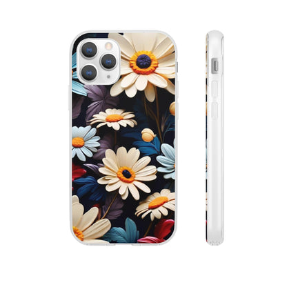 Delightful Floral Daisies Flexi Case - Colorwink