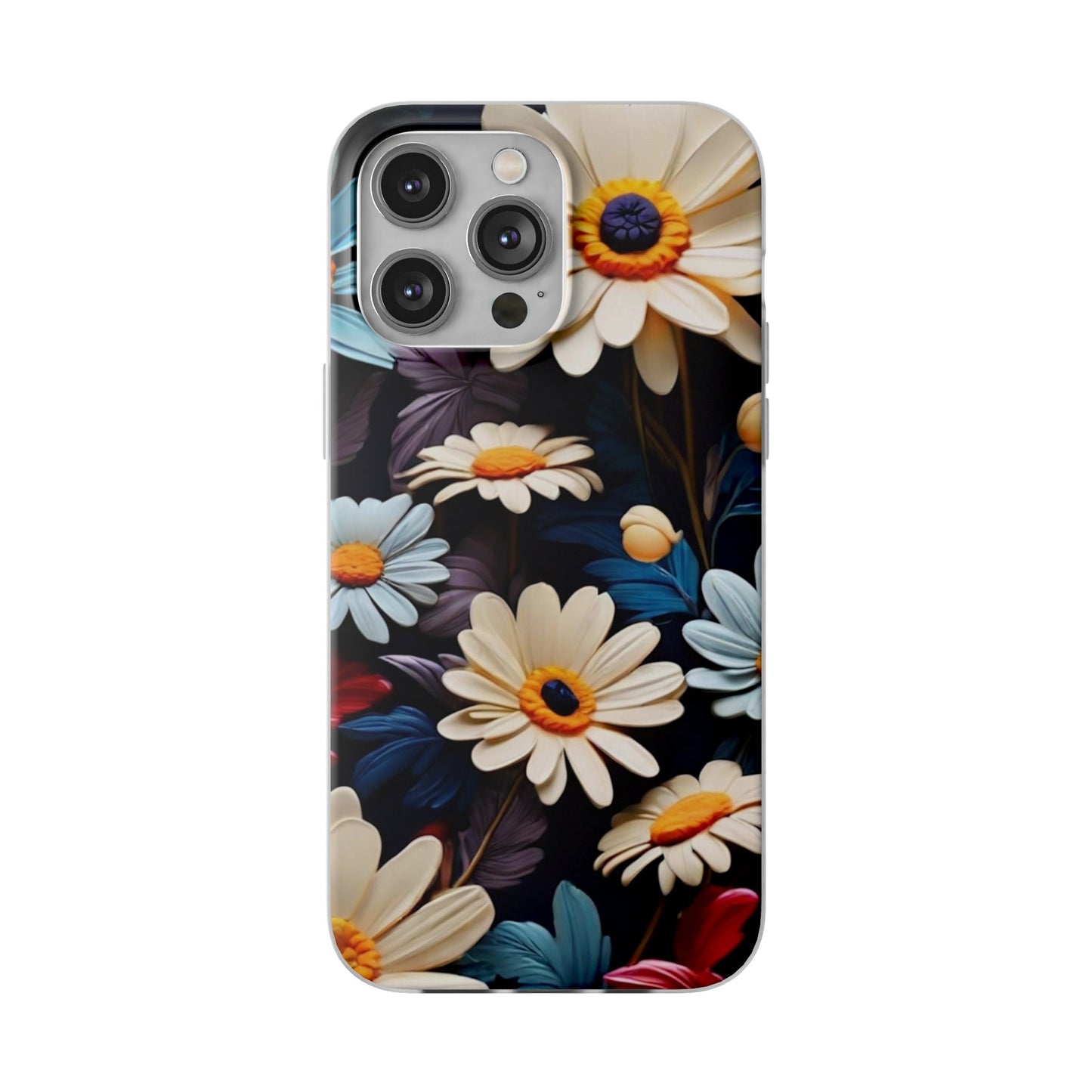 Delightful Floral Daisies Flexi Case - Colorwink