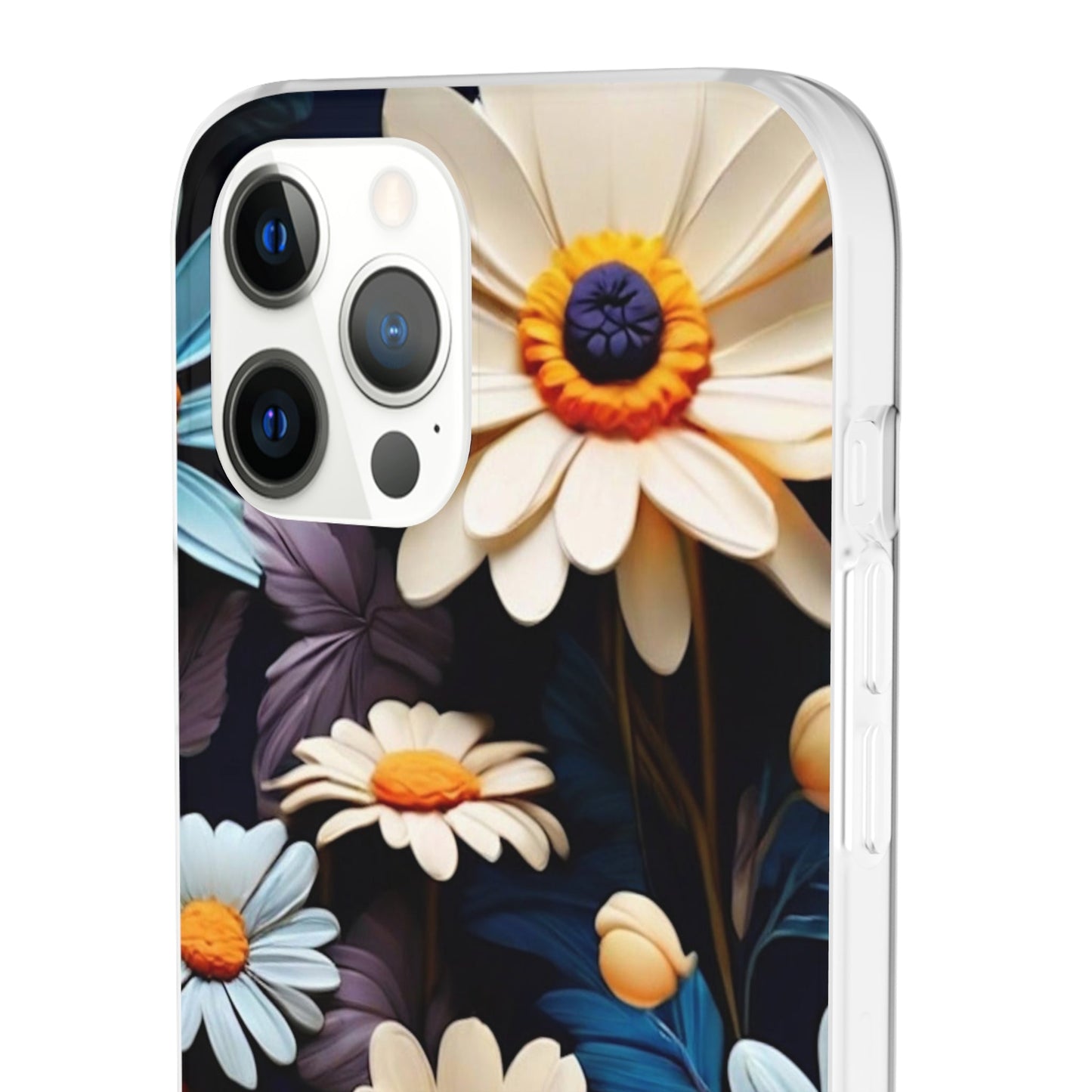 Delightful Floral Daisies Flexi Case - Colorwink