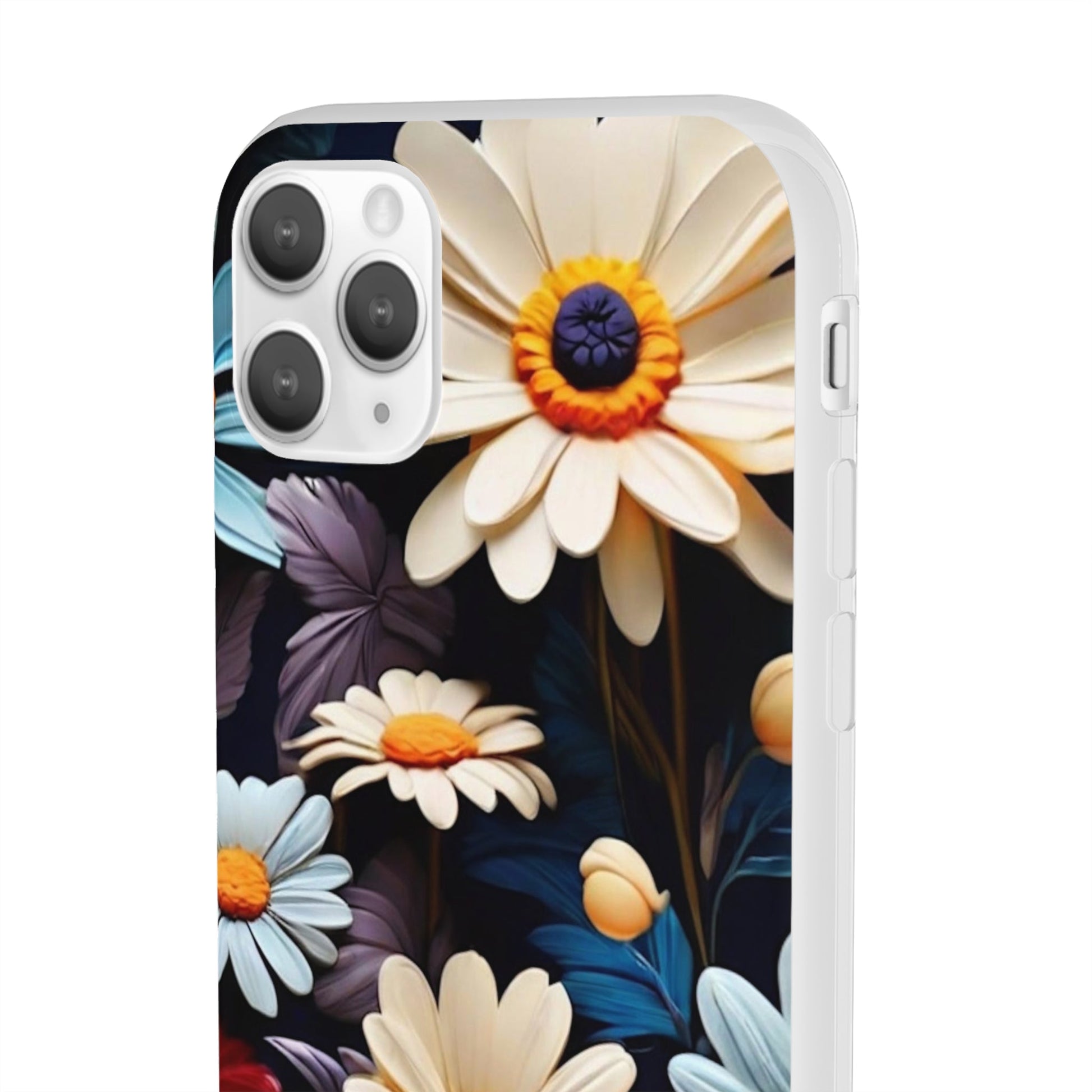 Delightful Floral Daisies Flexi Case - Colorwink