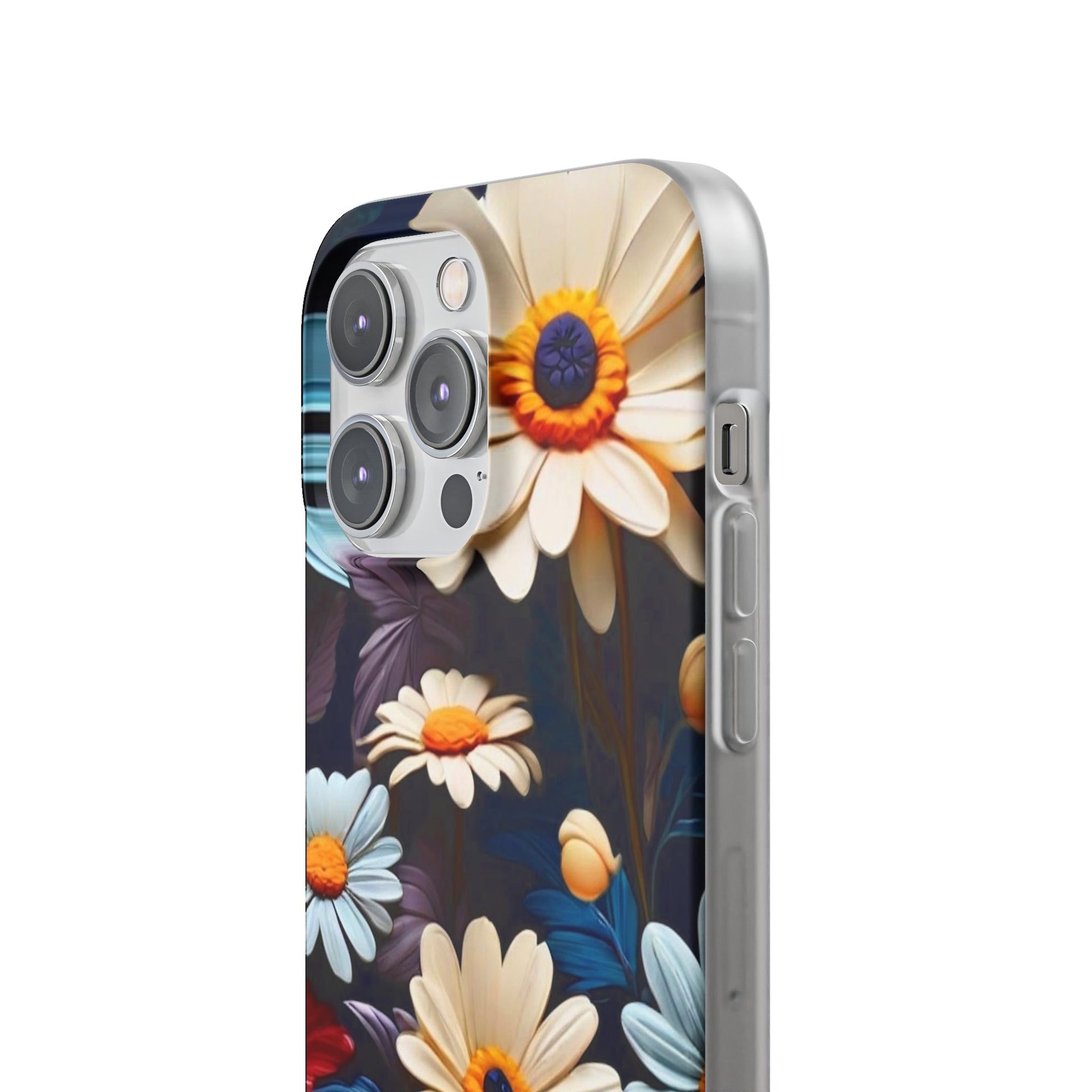 Delightful Floral Daisies Flexi Case - Colorwink