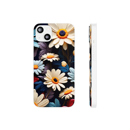 Delightful Floral Daisies Flexi Case - Colorwink