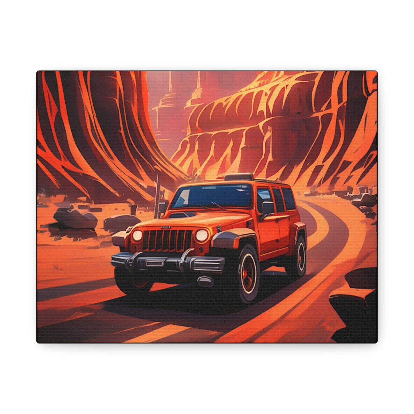 Deseret Safari Art Canvas - Colorwink