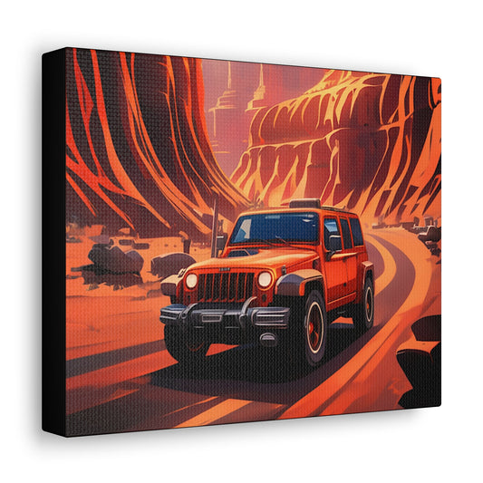 Deseret Safari Art Canvas - Colorwink