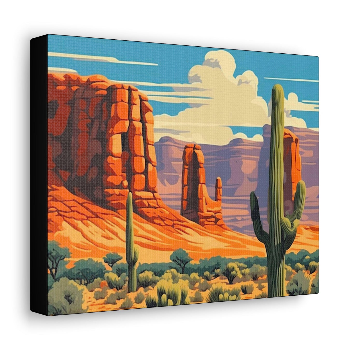 Desert Art Canvas - Colorwink