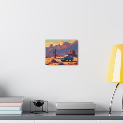 Desert Safari Art Canvas - Colorwink