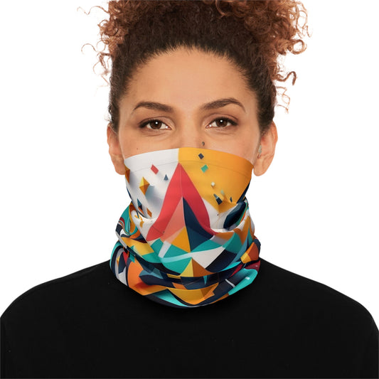 Digital Mosaic Neck Gaiter - Colorwink