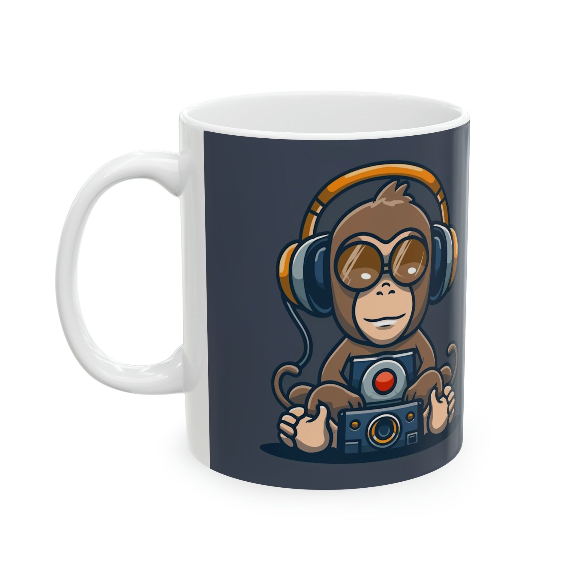 Dj Chimp Coffee Mug - Colorwink