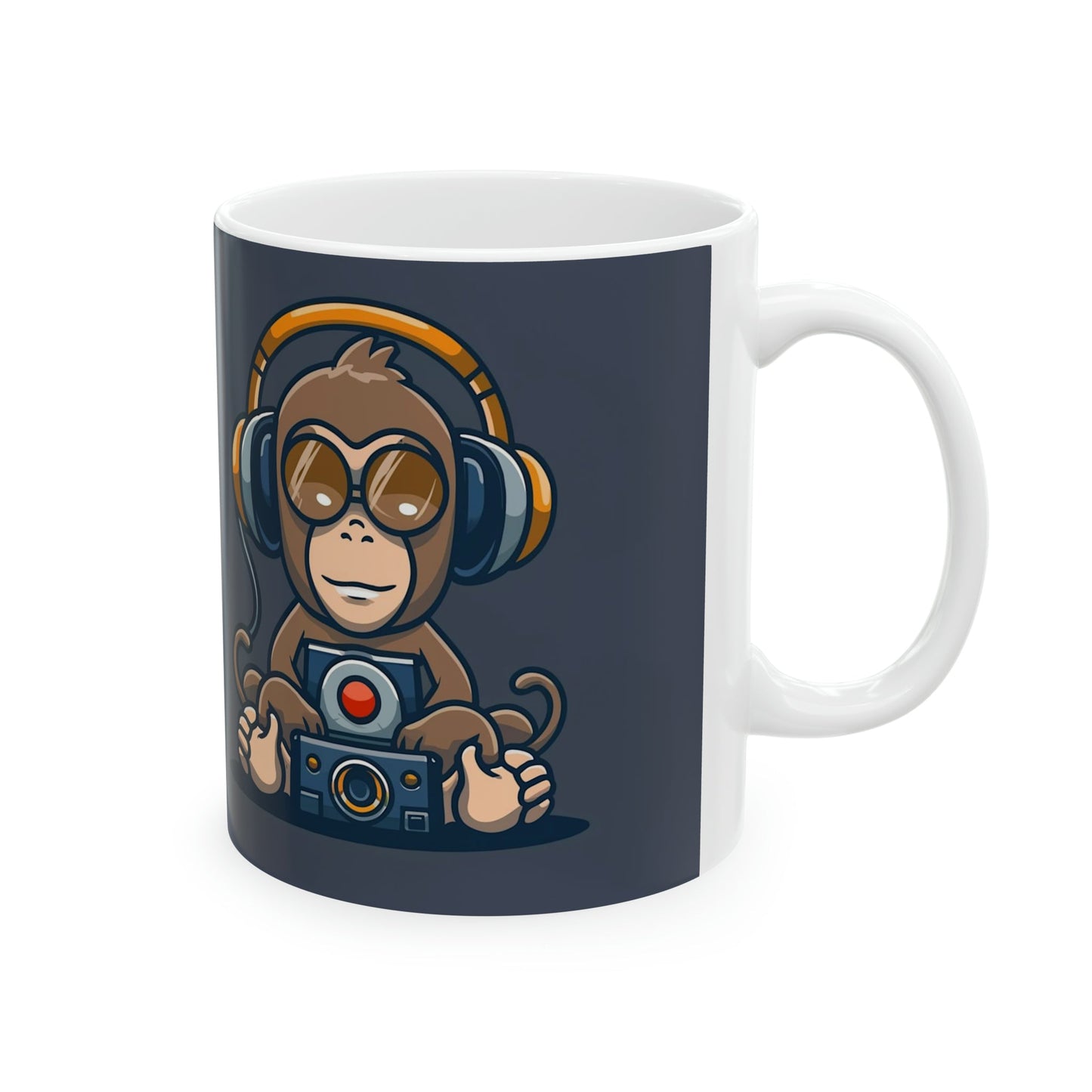 Dj Chimp Coffee Mug - Colorwink