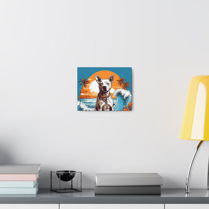 Dog View Canvas - Colorwink