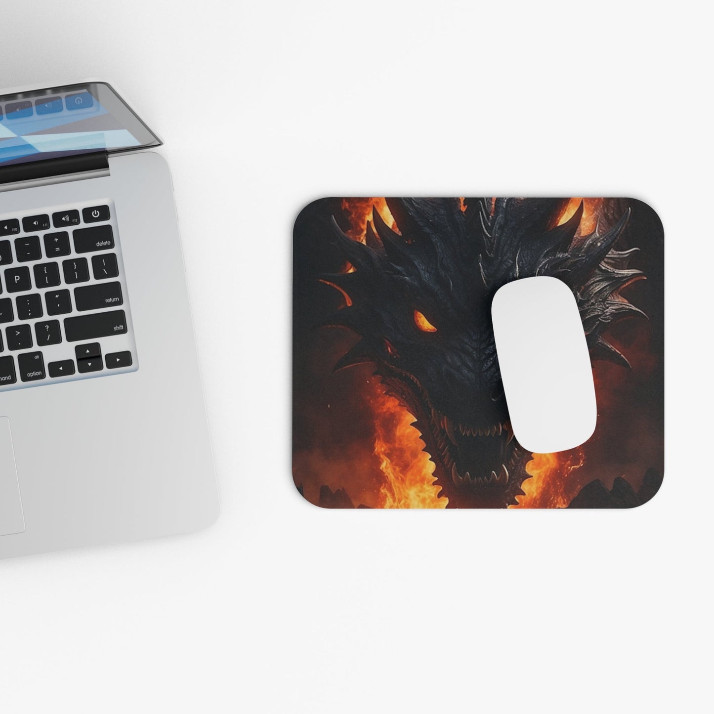 Dragon Fire Mouse Pad - Colorwink