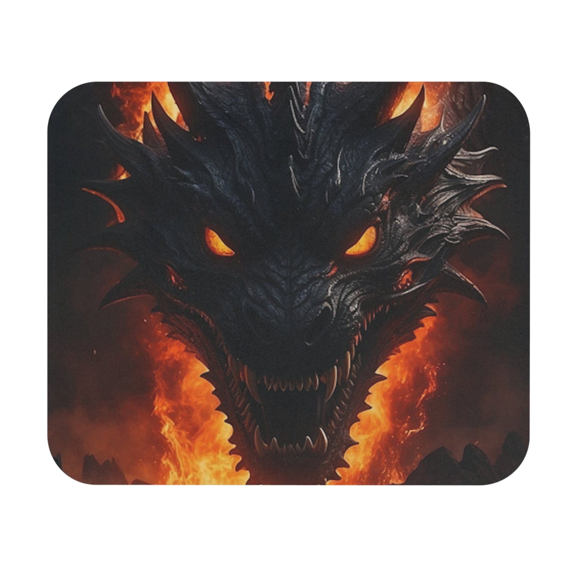 Dragon Fire Mouse Pad - Colorwink