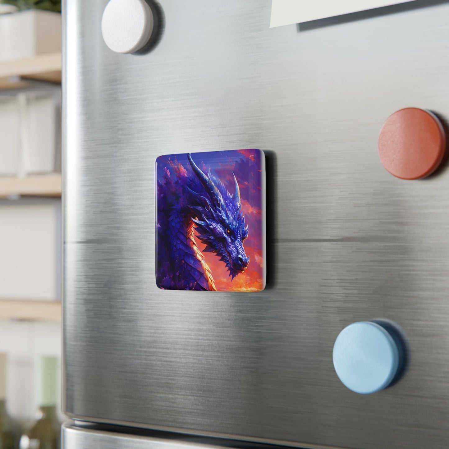 Dragon Fridge Magnet - Colorwink