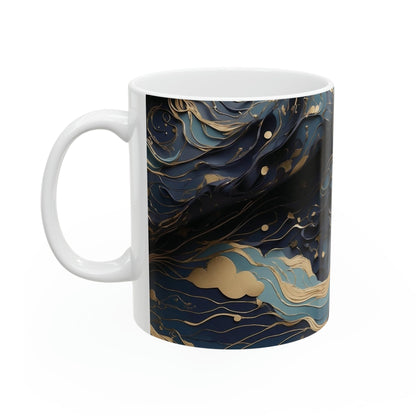 Dreamy Abstract Ceramic Mug - Colorwink