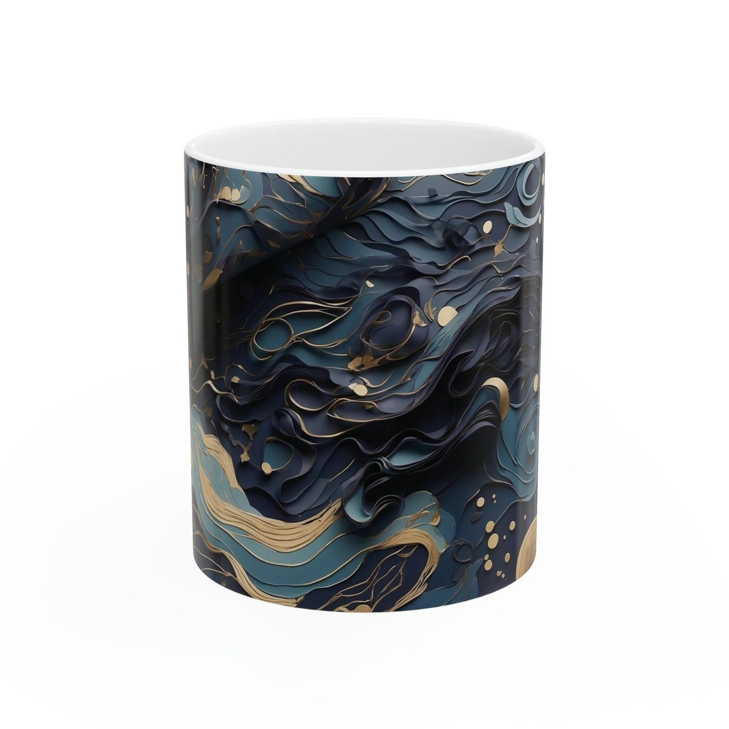 Dreamy Abstract Ceramic Mug - Colorwink