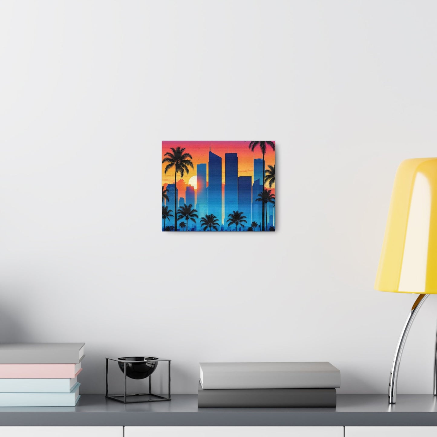 Dubai Skyline Canvas - Colorwink