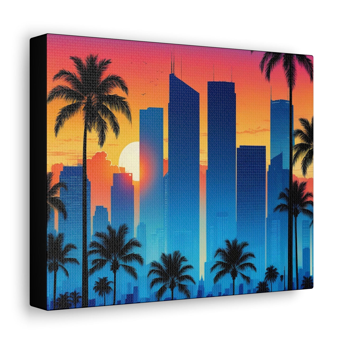 Dubai Skyline Canvas - Colorwink