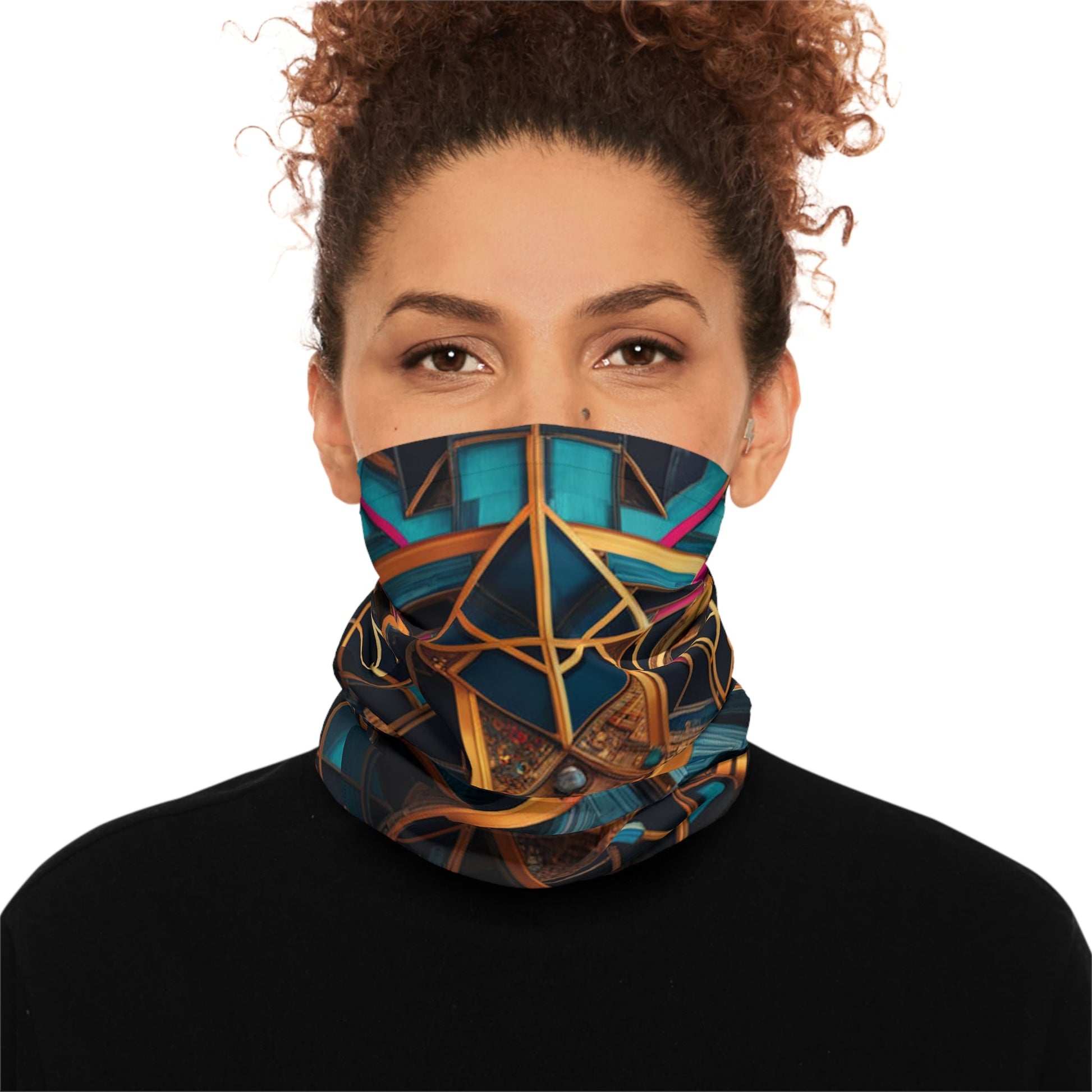 Elementary Design Neck Gaiter - Colorwink