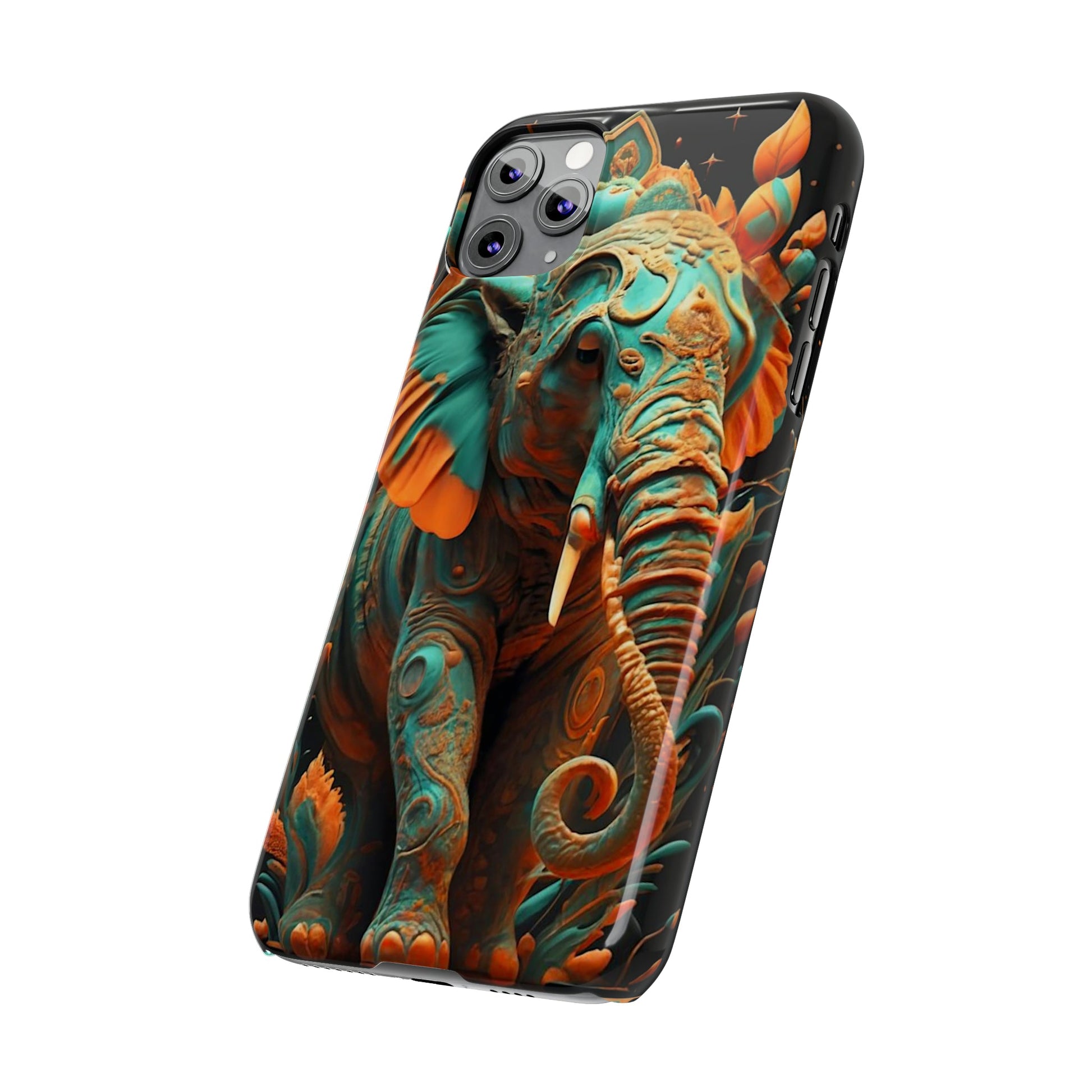 Elephant Slim Phone Case - Colorwink