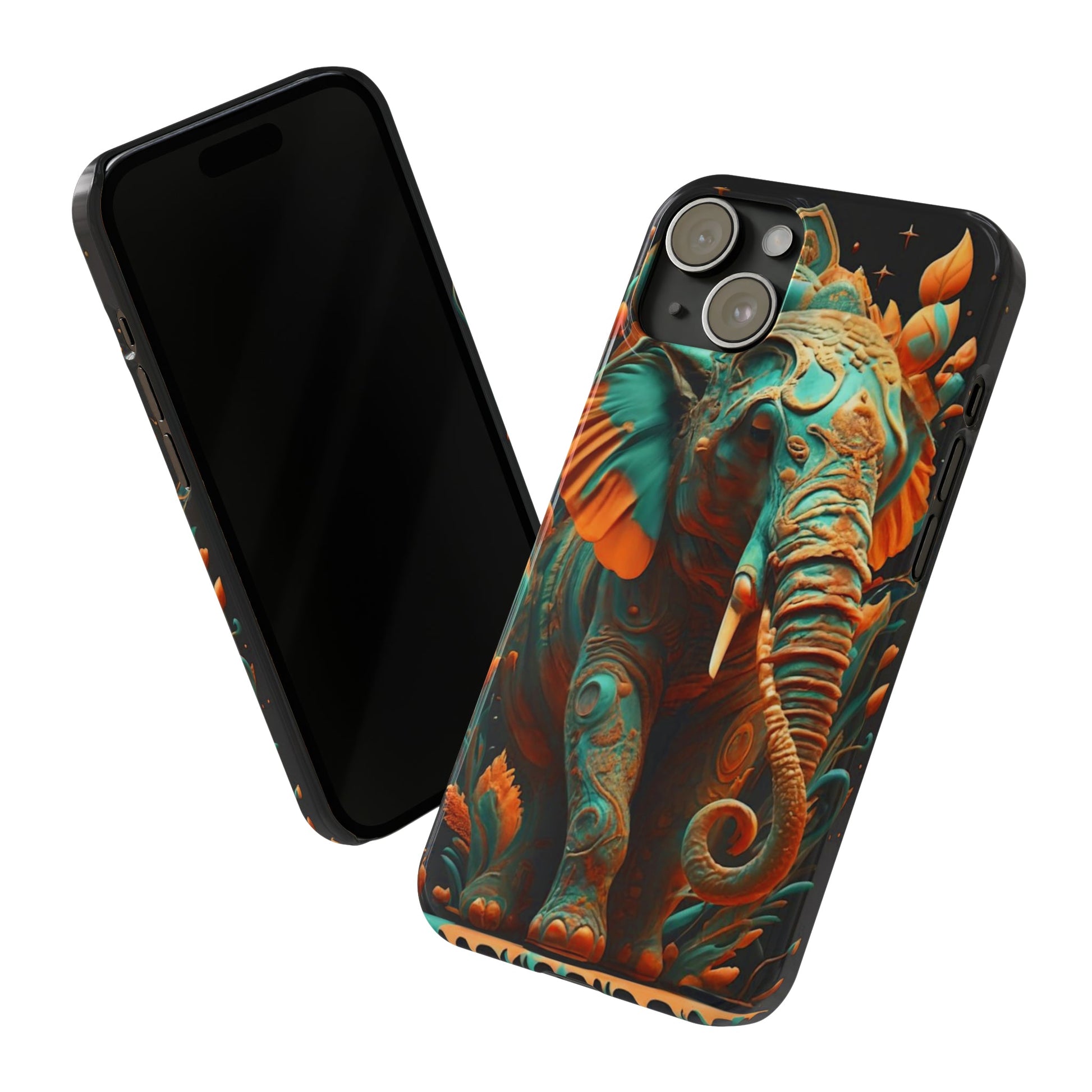 Elephant Slim Phone Case - Colorwink