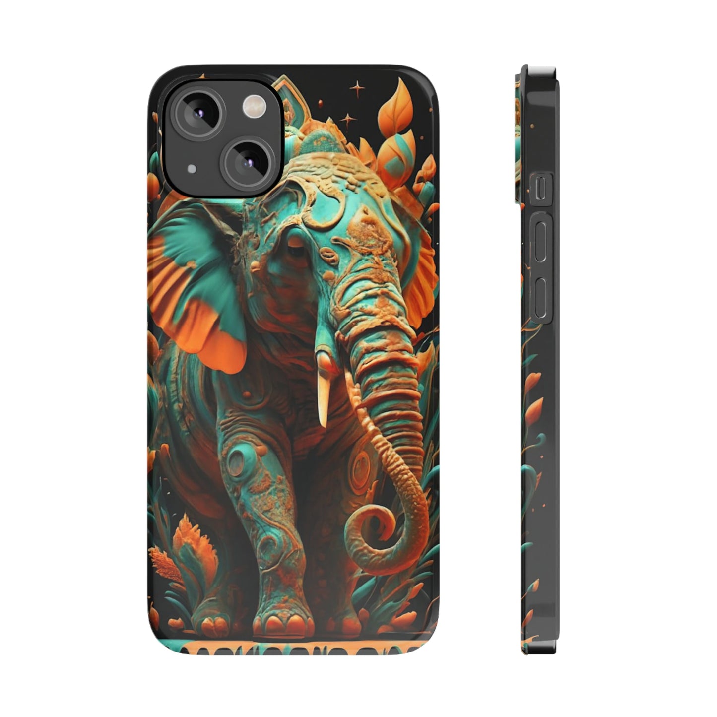 Elephant Slim Phone Case - Colorwink