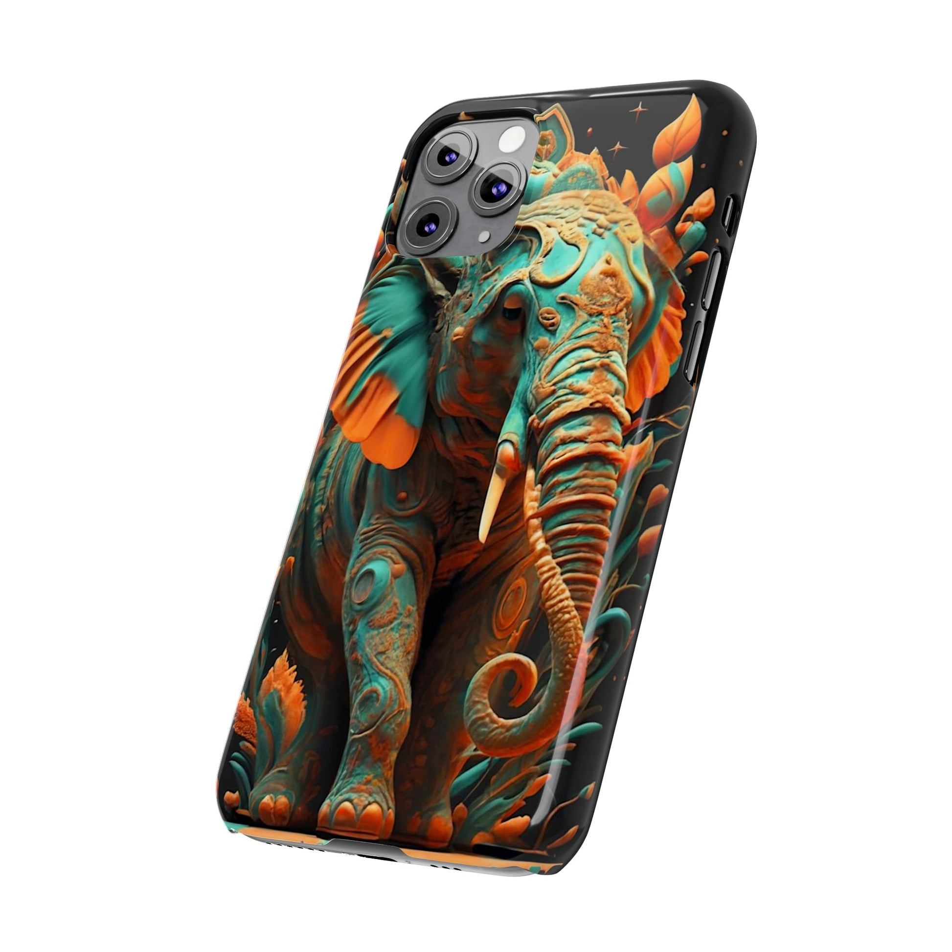 Elephant Slim Phone Case - Colorwink