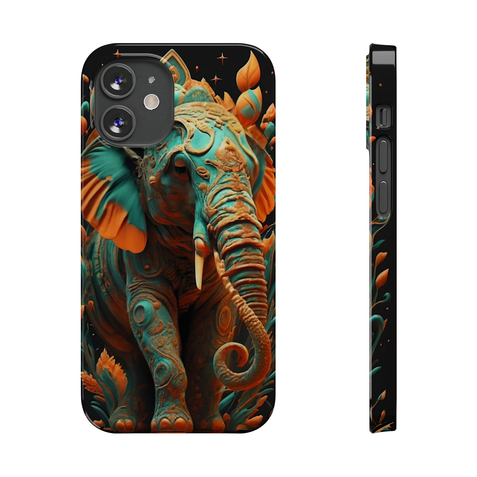 Elephant Slim Phone Case - Colorwink