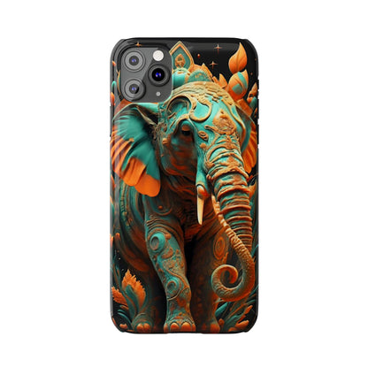 Elephant Slim Phone Case - Colorwink