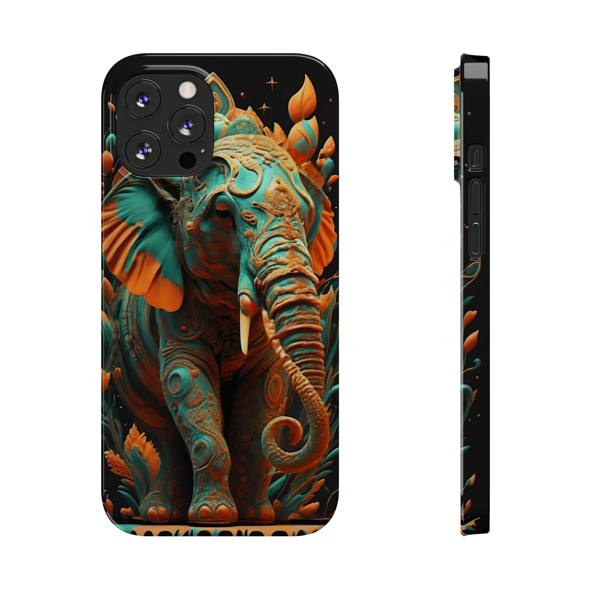 Elephant Slim Phone Case - Colorwink