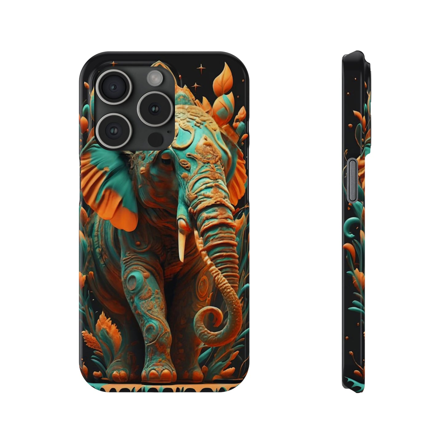 Elephant Slim Phone Case - Colorwink