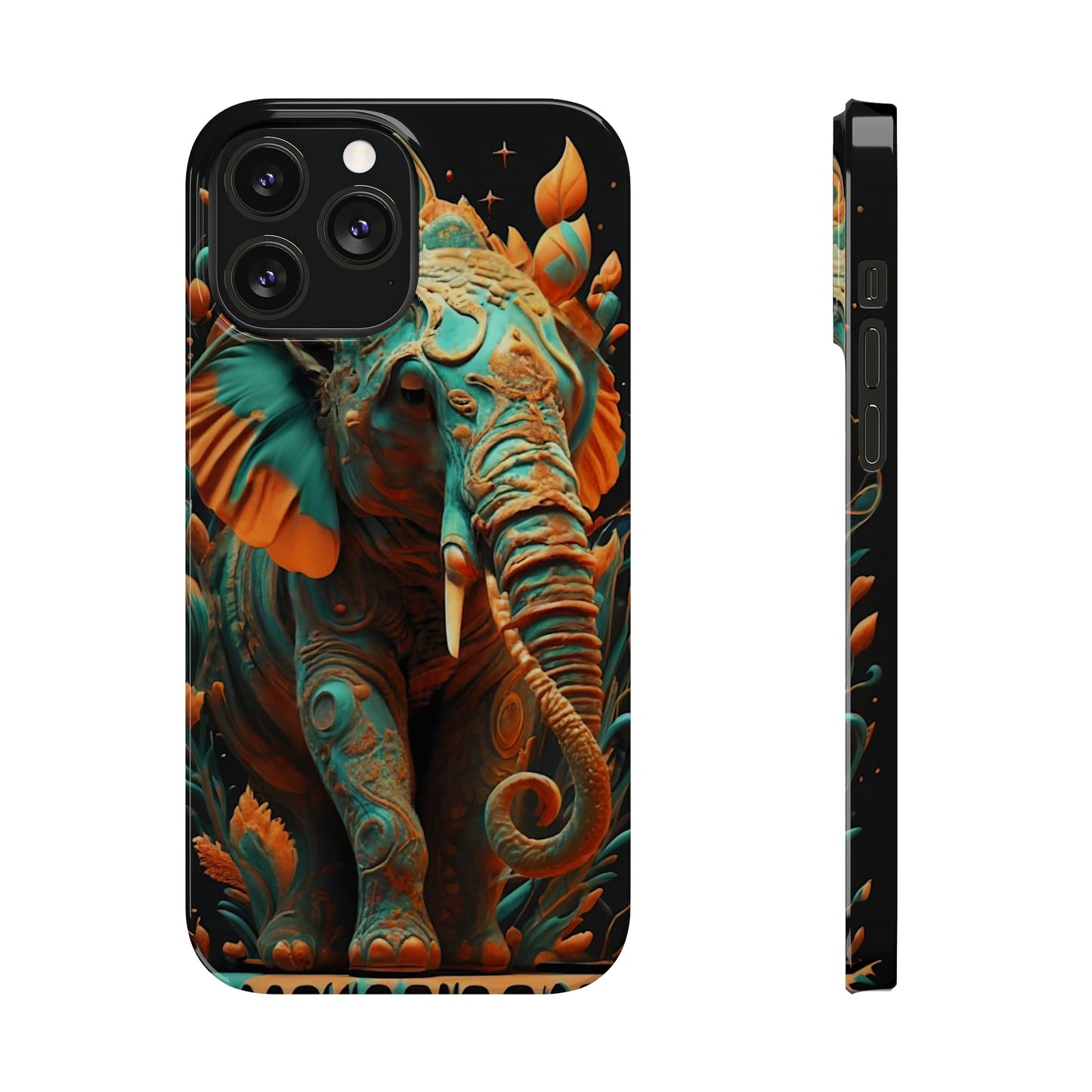 Elephant Slim Phone Case - Colorwink