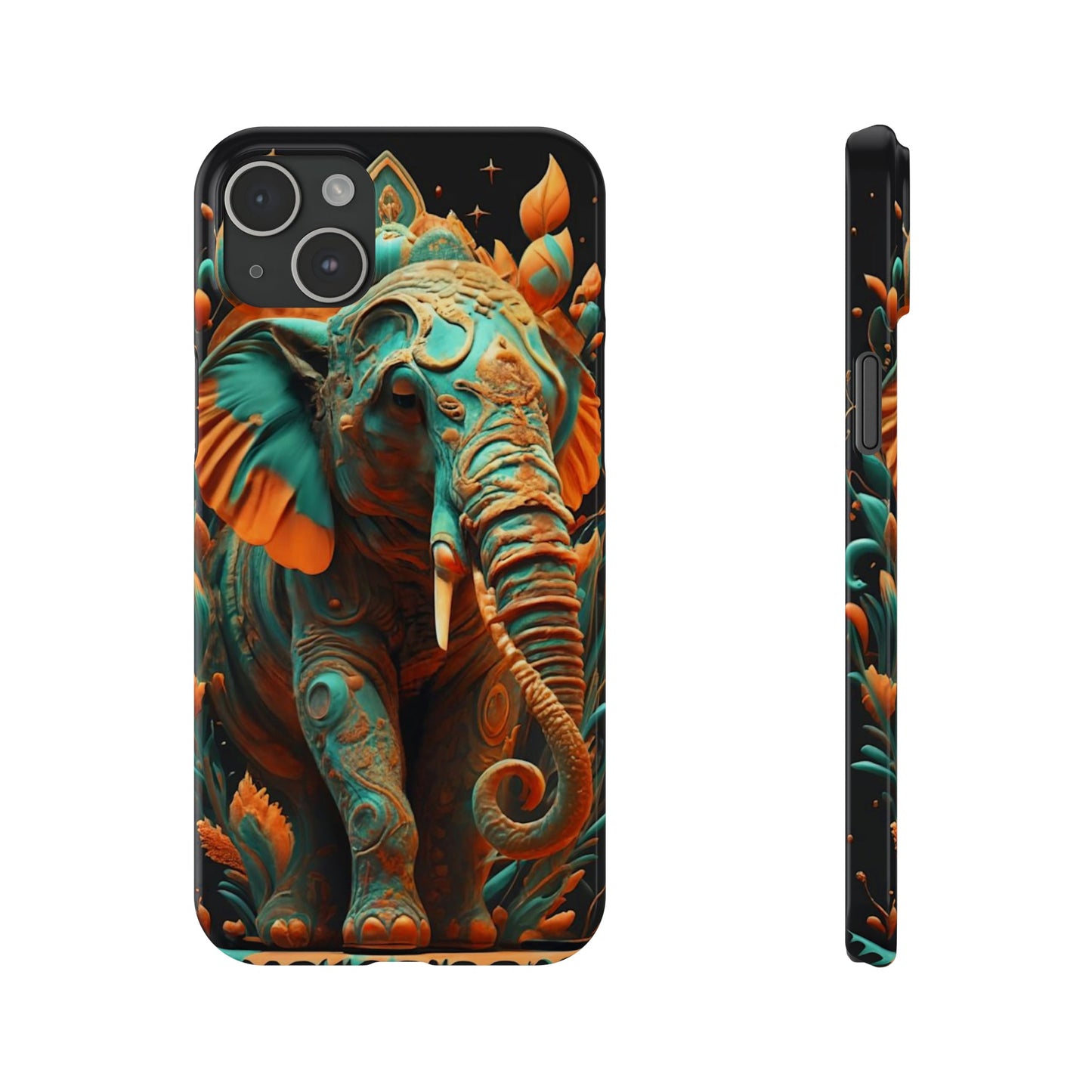 Elephant Slim Phone Case - Colorwink