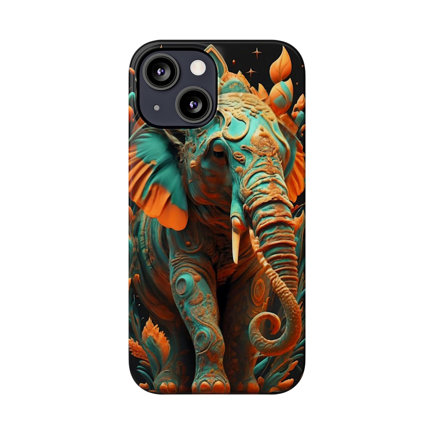 Elephant Slim Phone Case - Colorwink