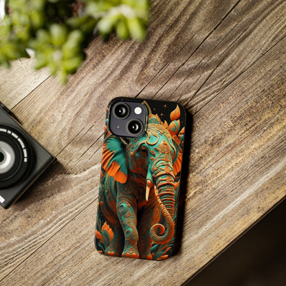 Elephant Slim Phone Case - Colorwink