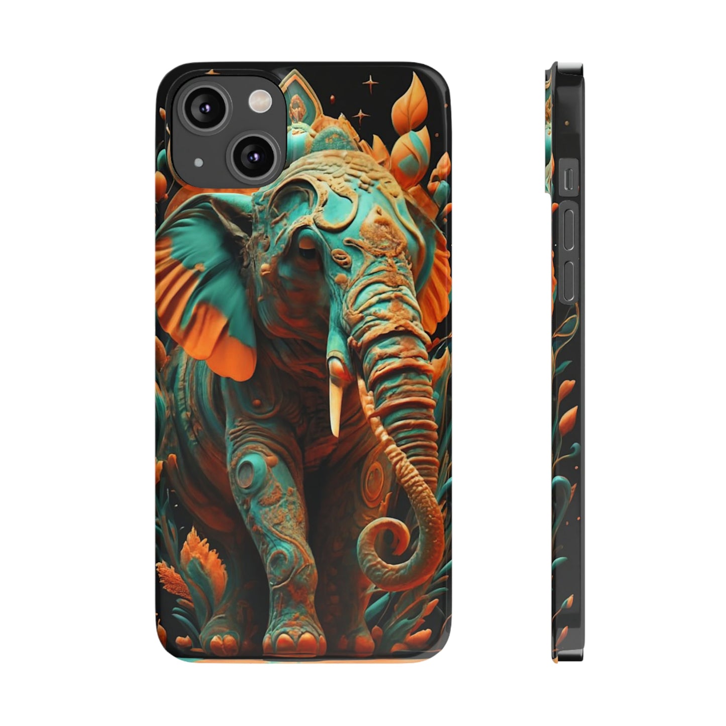 Elephant Slim Phone Case - Colorwink