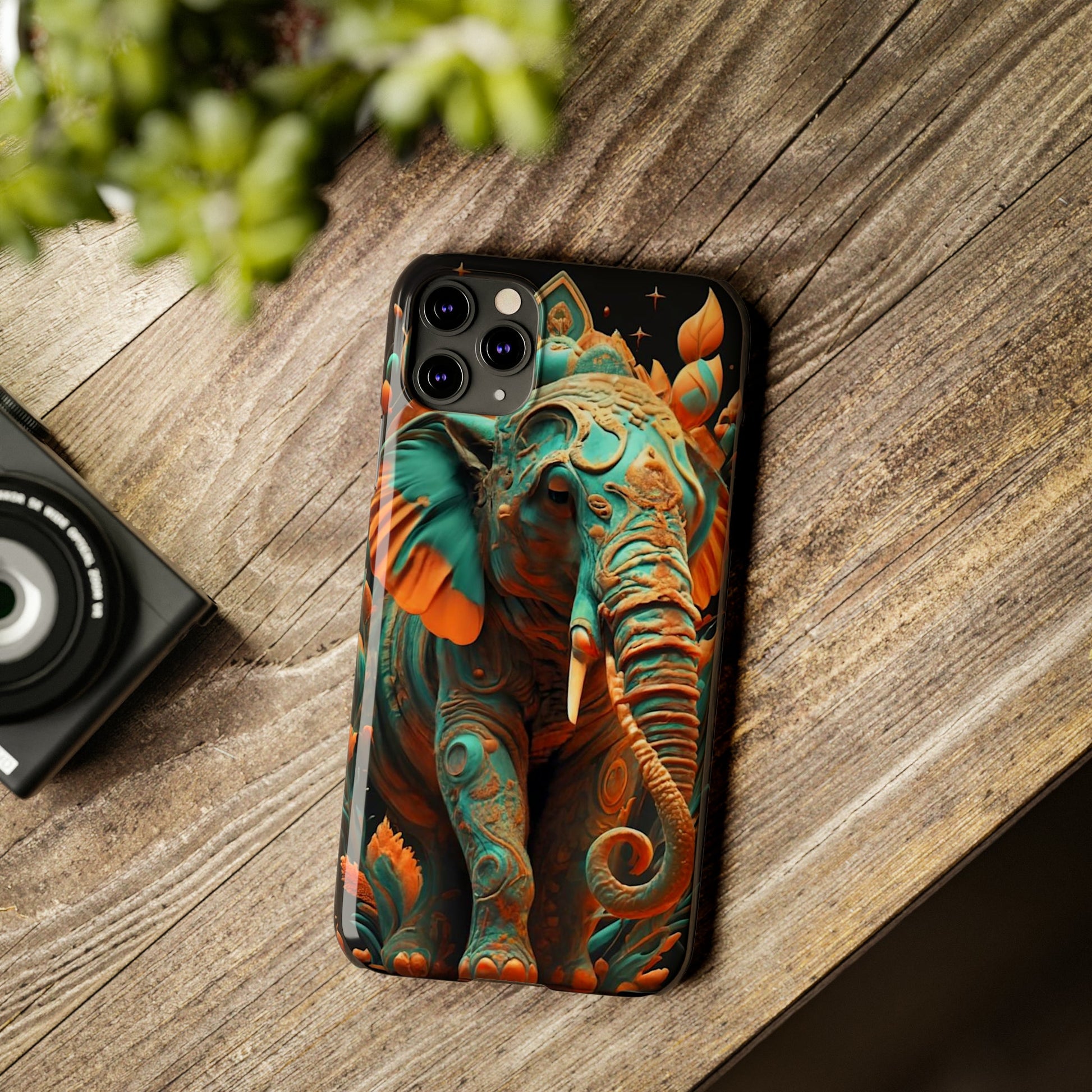 Elephant Slim Phone Case - Colorwink