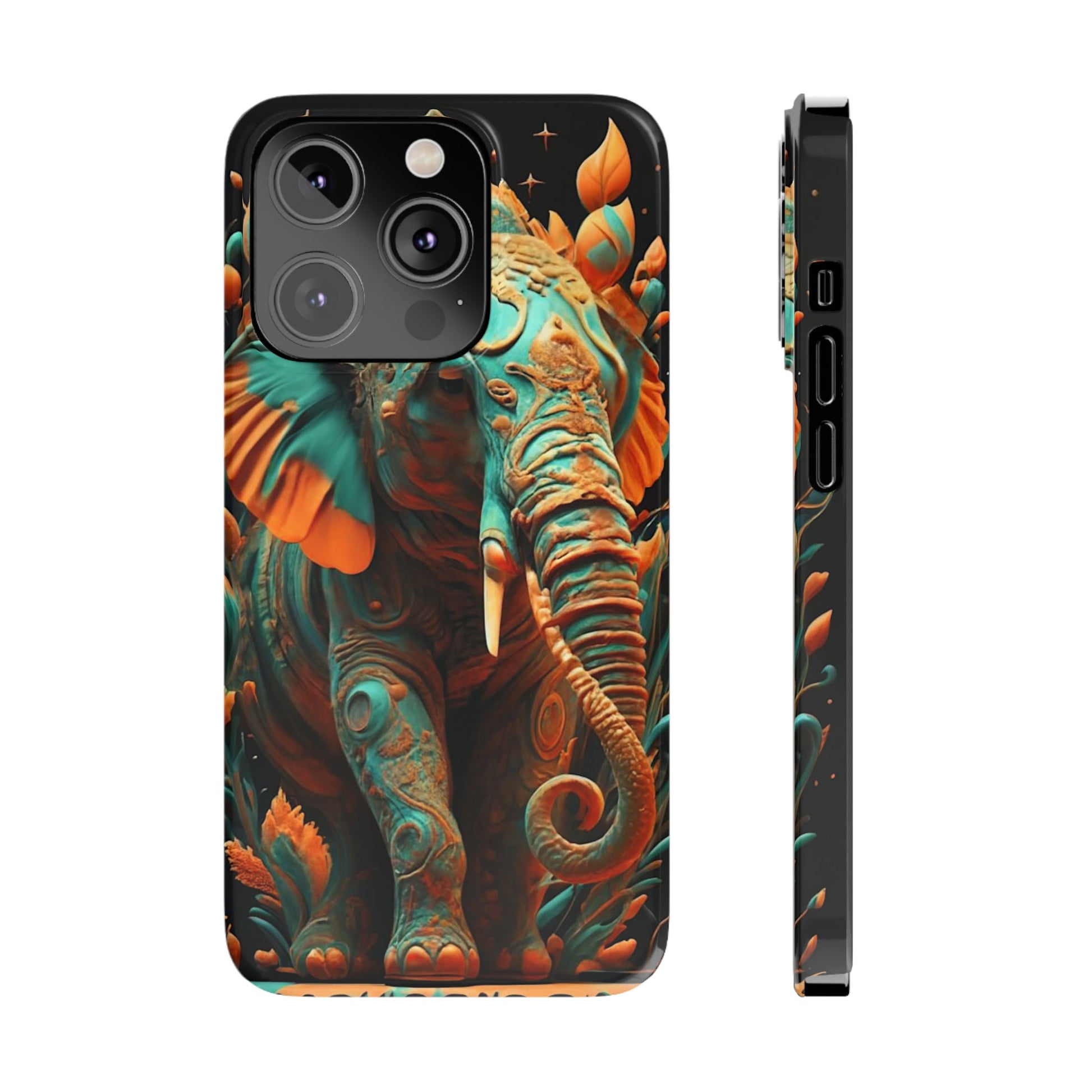 Elephant Slim Phone Case - Colorwink