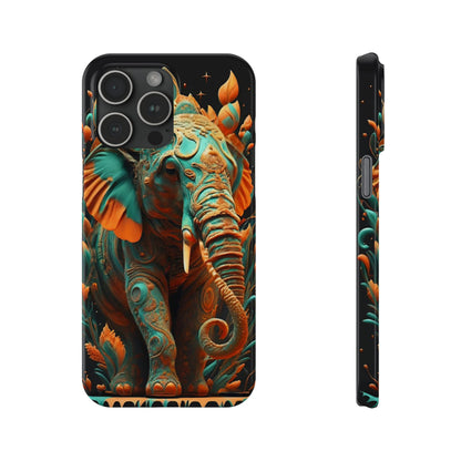 Elephant Slim Phone Case - Colorwink