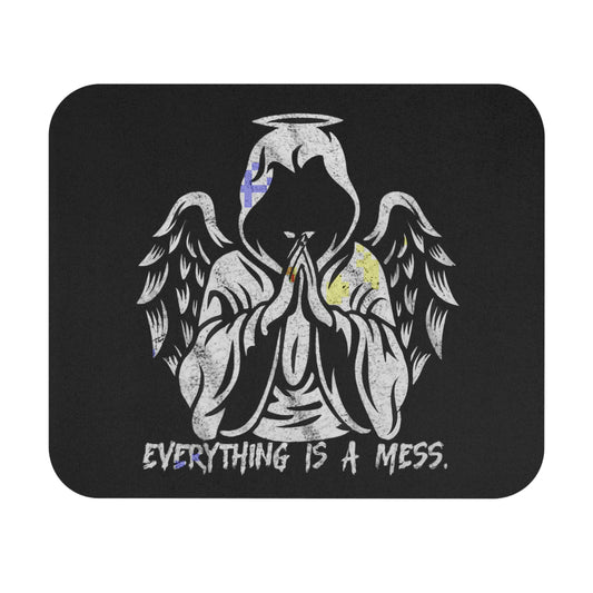 Everything Is A Mess Art Mouse Pad - Colorwink